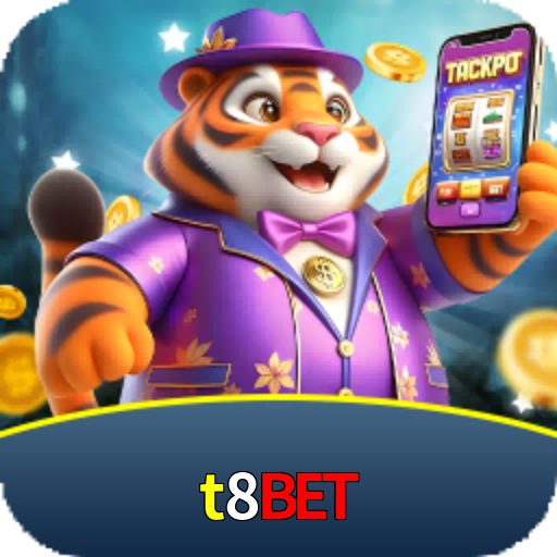 Imagem promocional da t8bet mostrando a plataforma e suas vantagens